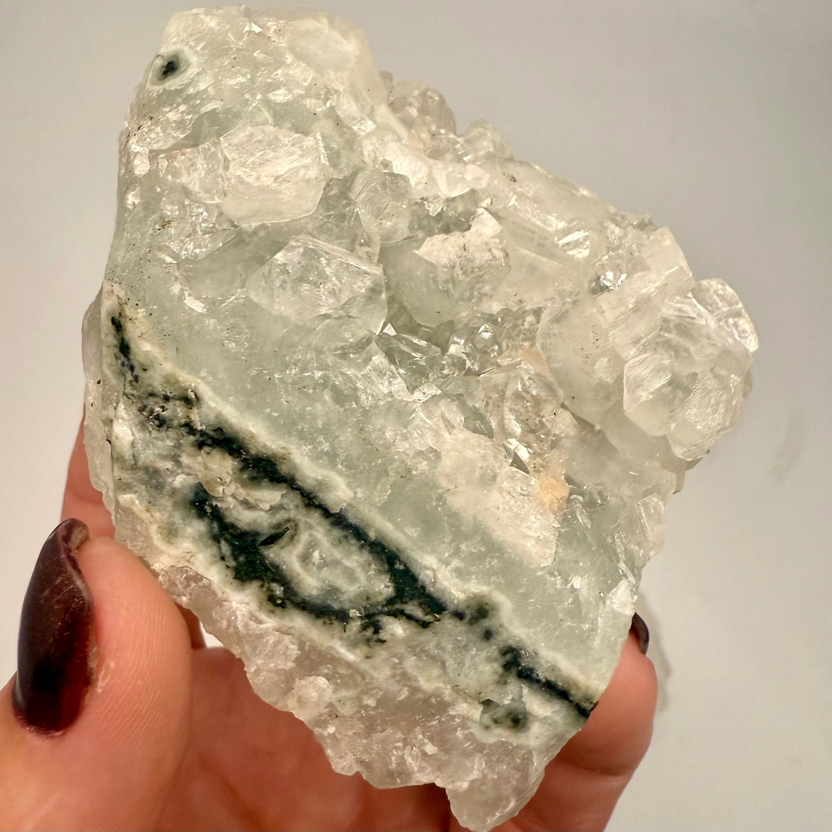 Natural Apophyllite Crystal Clusters 1