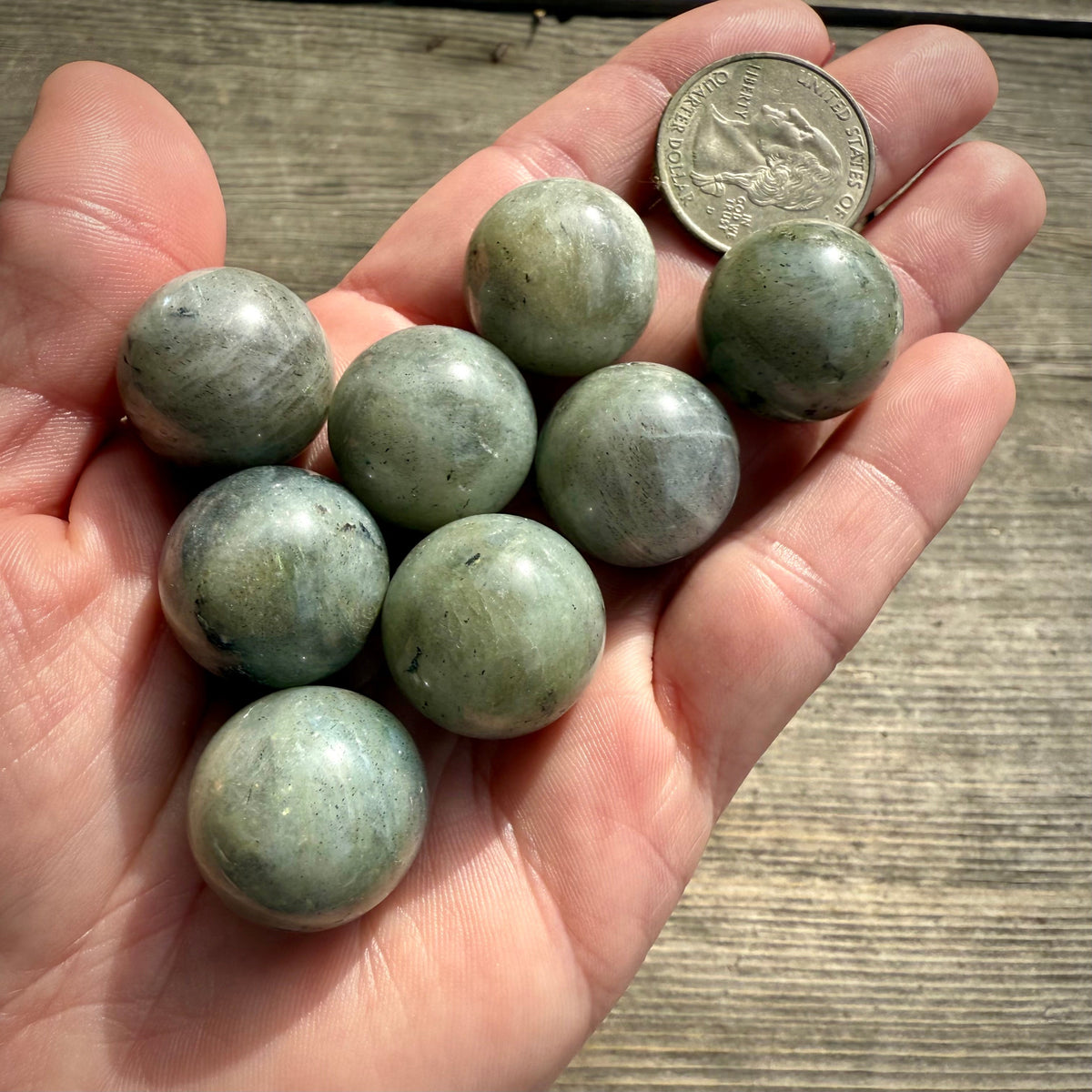 Labradorite Crystal Mini Spheres Magick Souls