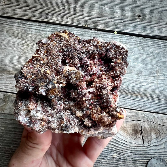 Calcite and Quartz from Mexico Mineral Specimen