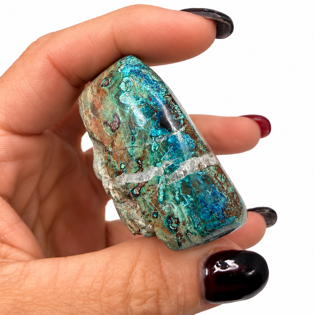 Congo shattuckite freeform side view - Magick Souls