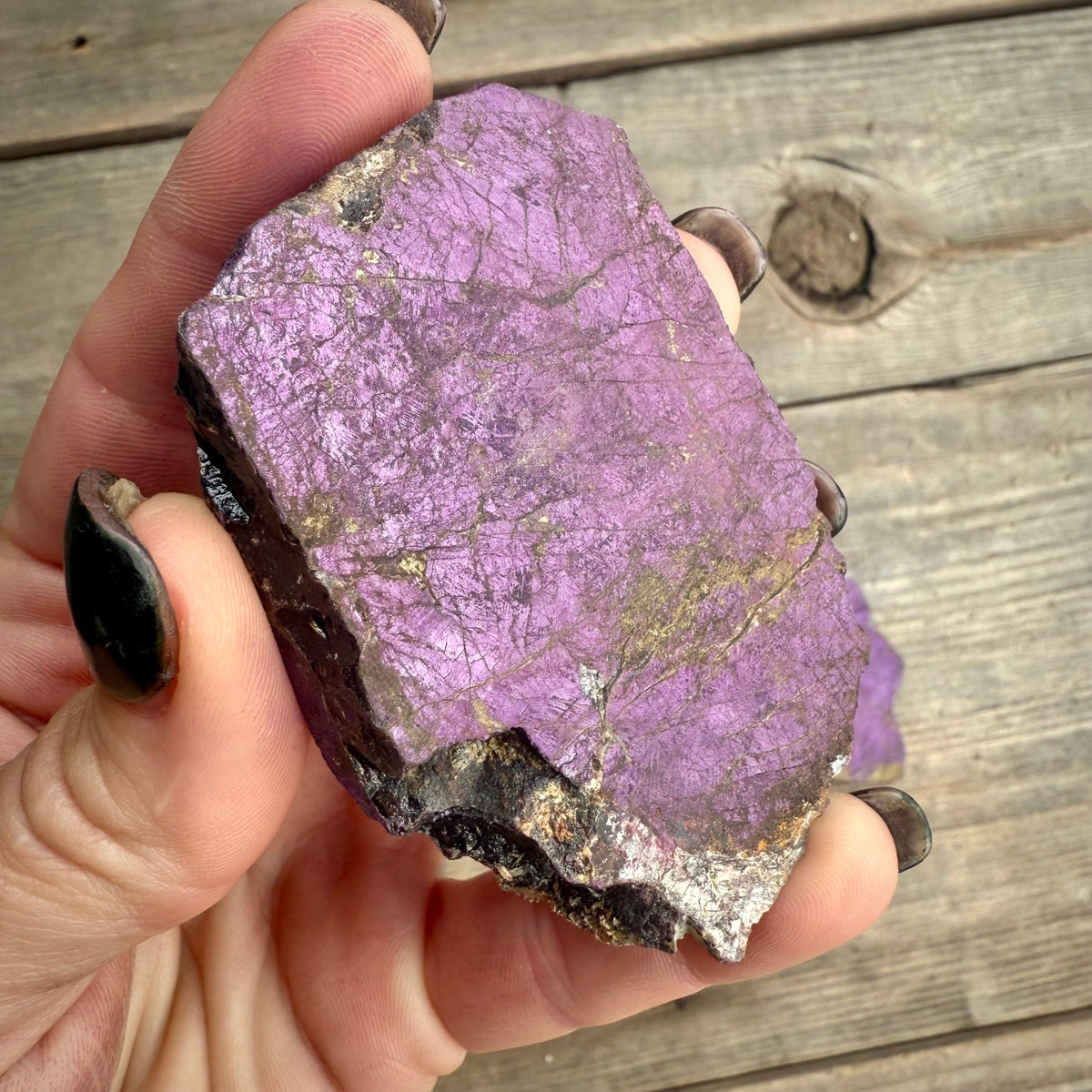 Natural Purpurite Slabs – Namibia Rocks & Fossils