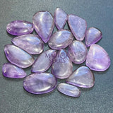 Bulk Wholesale Cabochon Lot 100 Grams (8 to 12 pcs) Amethyst Polished Stones Natural Gemstones Crystals Wholesale