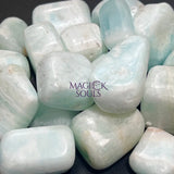 Caribbean Calcite Tumbled (1 LB) One Pound Bulk Wholesale Lot Polished Gemstones Home & Living > Home Decor > Home