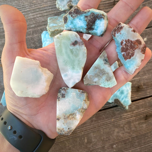 Larimar Polished Slab - Magick Souls