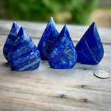 Lapis Lazuli Crystal Teardrop Freeforms Home & Living > Home Decor > Home Accents > Rocks & Geodes