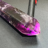 Large Extra Quality Dark Amethyst Crystal Faceted Scepter Point Standing Tower Staff Wand Home & Living > Home Decor >