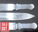Large Selenite Crystal Decorative Sword Carving (15 Inch Avg) Home & Living > Spirituality & Religion > Reiki & Chakras
