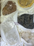 Morocco Mixed Minerals Crystal Druzy Collection Large Boxed Flat Wholesale Home & Living > Home Decor > Home Accents >