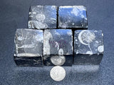 Orthoceras Fossil Cube Stone Carving Gemstone Decor Supply Bulk Wholesale Home & Living > Home Decor > Home Accents >