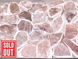 Pink Rose Quartz Rough Crystal (Avg 7 LBs) Large Box Flat Bulk Wholesale Home & Living > Home Decor > Home Accents >