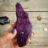 Polished One-Sided Purpurite Slabs – Namibia C Rocks & Fossils