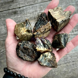 Rough Blue Sumatran Amber - Magick Souls