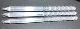 Selenite Crystal Spiral Point Wands (Set of 3) Extra Large Long Wholesale Bulk Lot Home & Living > Spirituality &