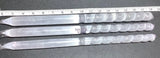 Selenite Crystal Spiral Point Wands (Set of 3) Extra Large Long Wholesale Bulk Lot Home & Living > Spirituality &