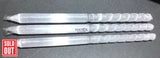 Selenite Crystal Wand Extra Long Large Spiral Point Polished Home & Living > Home Décor > Rocks & Geodes