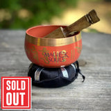 Tibetan Singing Bowl with Striker and Cushion - Magick Souls