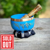 Tibetan Singing Bowl with Striker and Cushion - Magick Souls