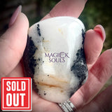Tourmalated Quartz Tumble - Magick Souls