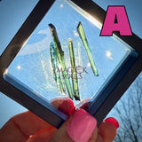 Vivianite blades in display - Magick Souls