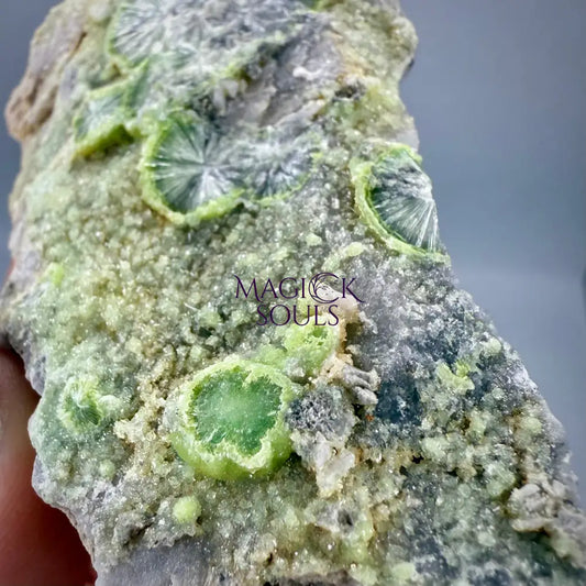 Wavellite – Mauldin Mountain Arkansas USA Rocks & Fossils
