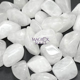 White Quartz Crystal Tumbled Stones (By The Piece or Pound) Wholesale Home & Living > Home Decor > Home Accents > Rocks