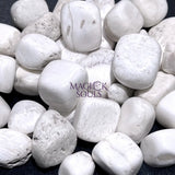 White Scolecite Zeolite Crystal Tumbled Stones (By The Piece Or Pound) Wholesale Home & Living > Home Decor > Home