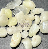 Yellow Quartz Crystal Tumbled Stones (By The Piece or Pound) Wholesale Home & Living > Home Decor > Home Accents >
