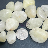 Yellow Quartz Crystal Tumbled Stones (By The Piece or Pound) Wholesale Home & Living > Home Decor > Home Accents >