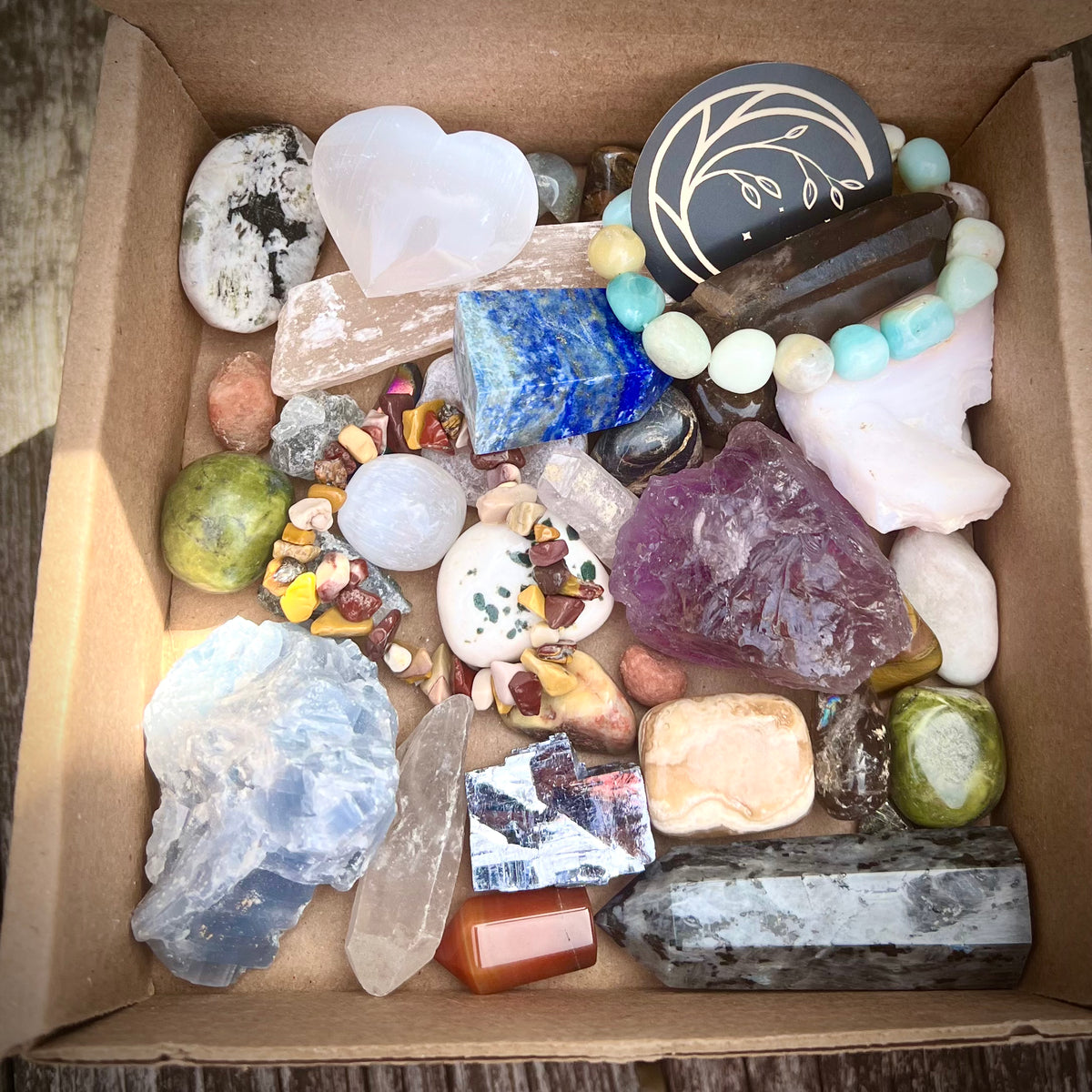 Monthly Mystery Subscription Crystal Box - Real crystals –