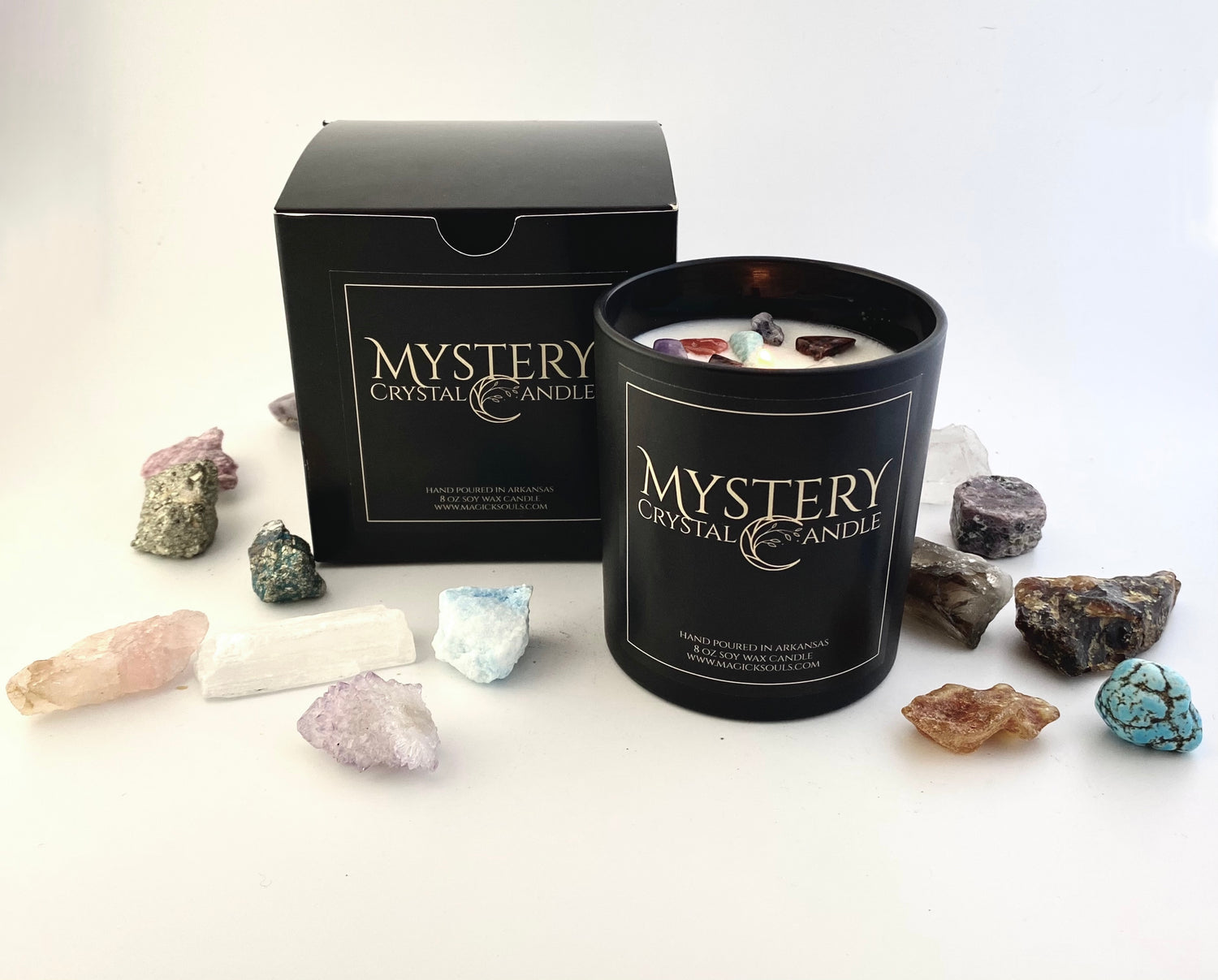 Mystery Crystal Candles