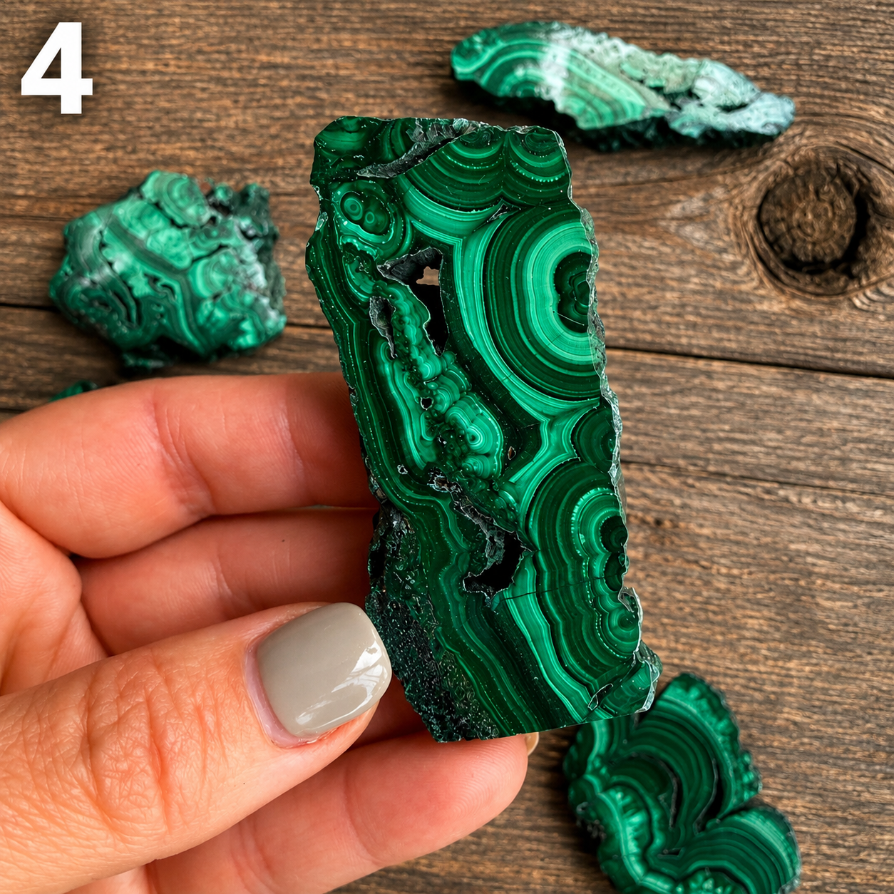 Malachite Polished Slabs – Natural Congo Malachite