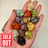 1” Mini Crystal Skull Mixed Variety - Magick Souls