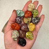 1” Mini Crystal Skull Mixed Variety - Magick Souls