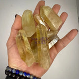 100% Genuine Natural Citrine Point Rocks & Fossils
