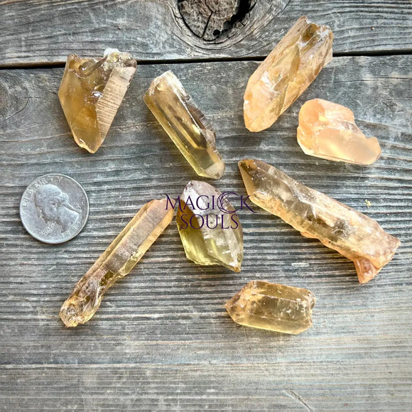 100% Genuine Natural Citrine Point - Magick Souls