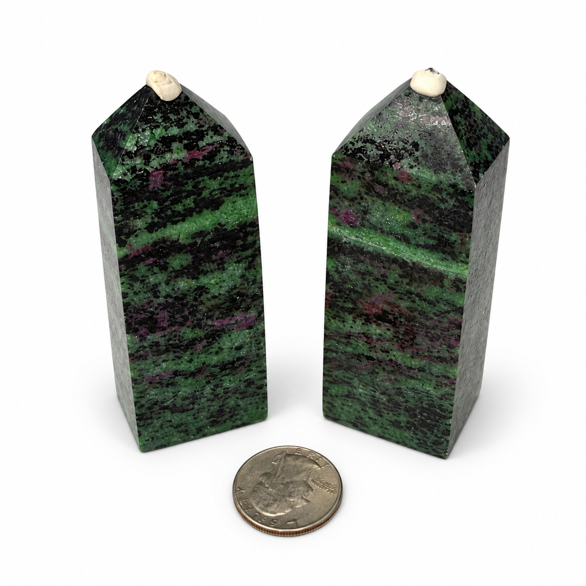 Ruby Zoisite Crystal Tower Point Magick Souls