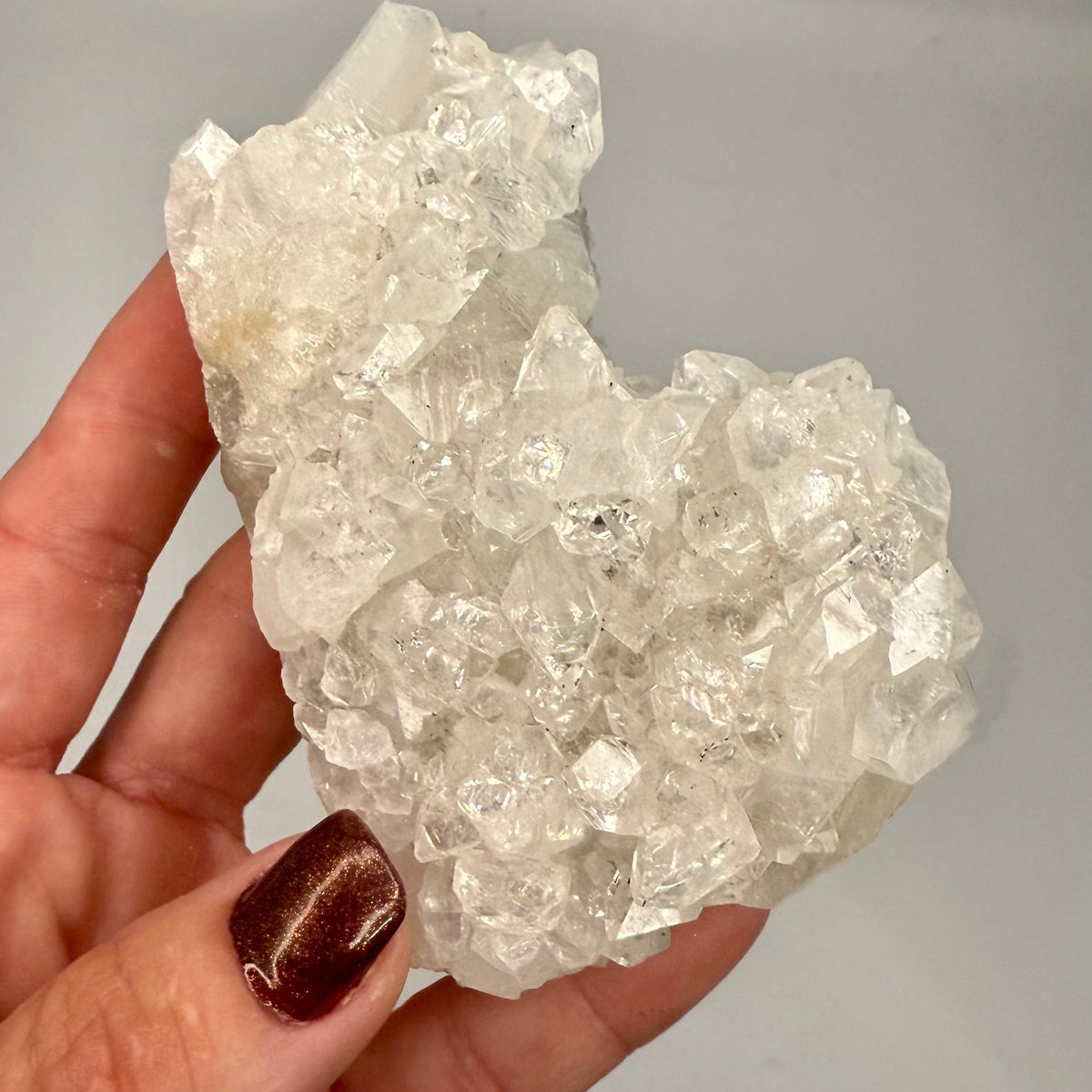 Natural Apophyllite Crystal Clusters 2