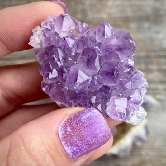 Mini Amethyst Druzy Cluster - Magick Souls