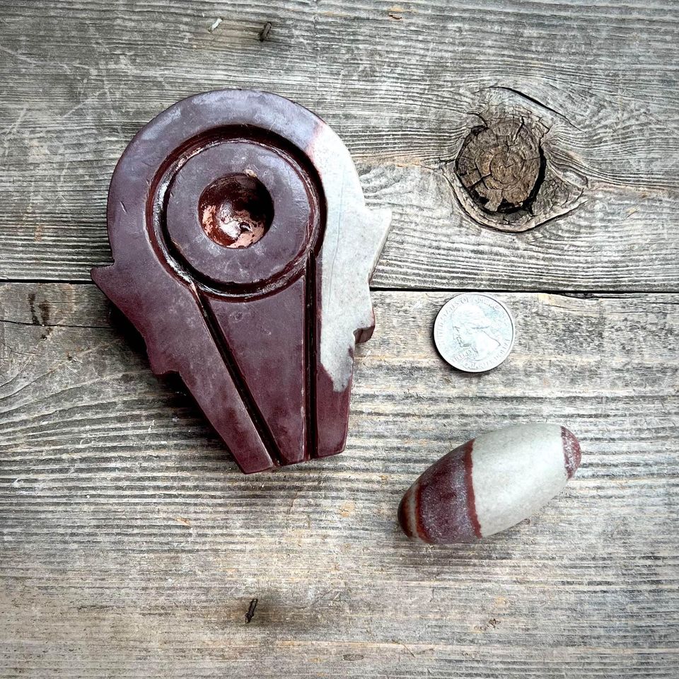 Shiva Lingam and Yoni Crystal Stone Set - Magick Souls