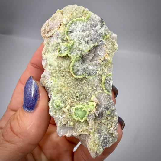 Wavellite – Mauldin Mountain Arkansas USA Rocks & Fossils