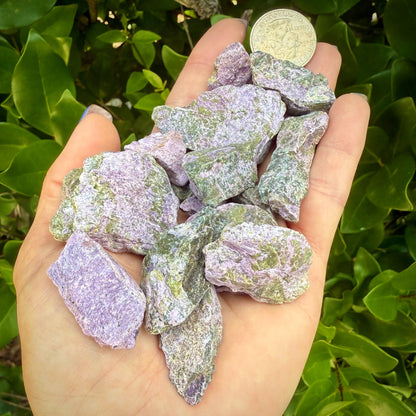 Raw Stichtite with Serpentine Atlantisite – Barberton South Africa Home & Living > Home Decor > Rocks & Geodes