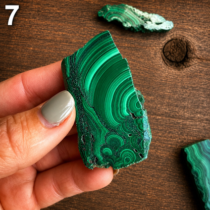 Malachite Polished Slabs – Natural Congo Malachite