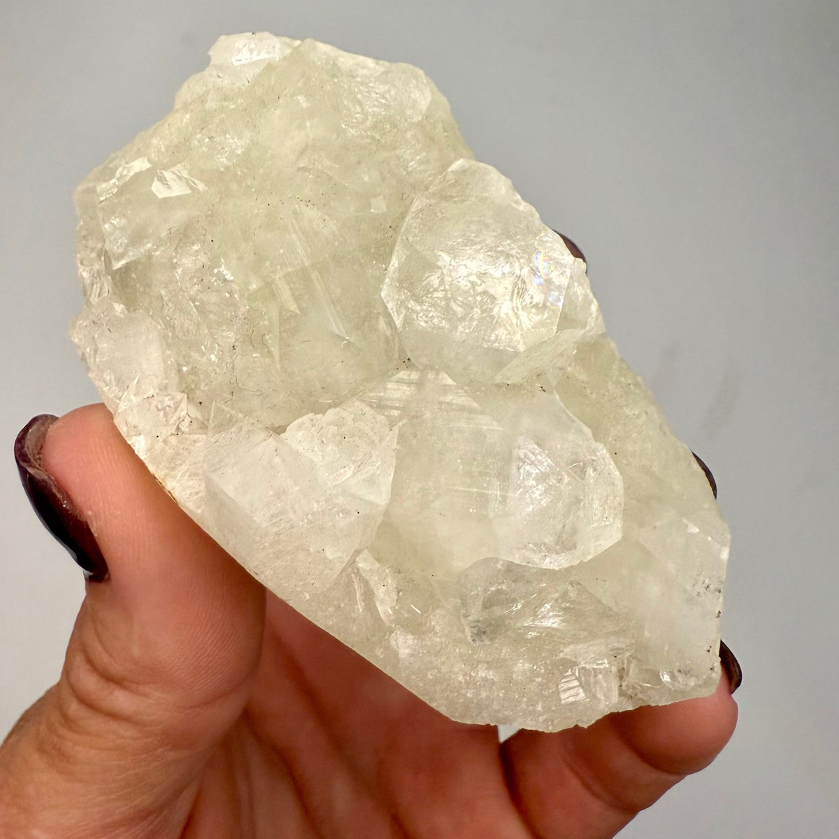 Natural Apophyllite Crystal Clusters 7