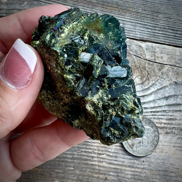 Epidote Mineral Specimen - Magick Souls