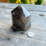 XL Smoky Quartz Crystal Tower