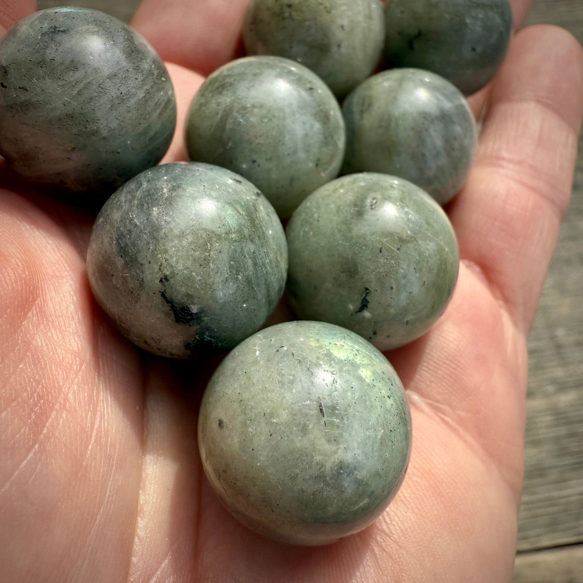 Labradorite Crystal Mini Spheres Magick Souls