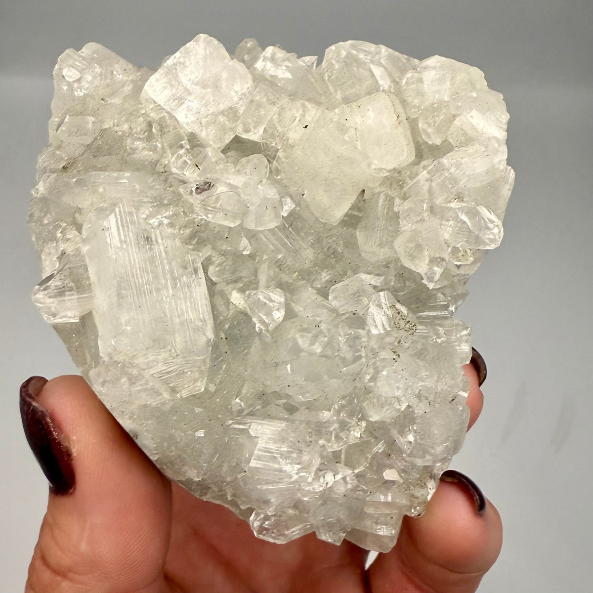 Natural Apophyllite Crystal Clusters 5
