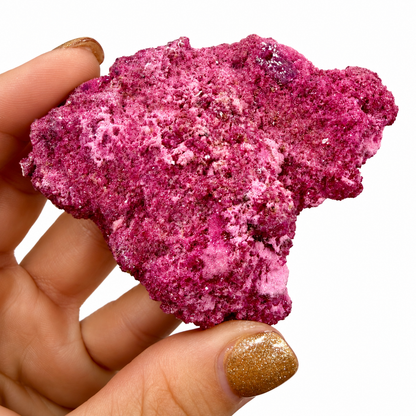 Honeycomb Ruby Raw Mineral Specimen – Natural Red Corundum, UV Reactive