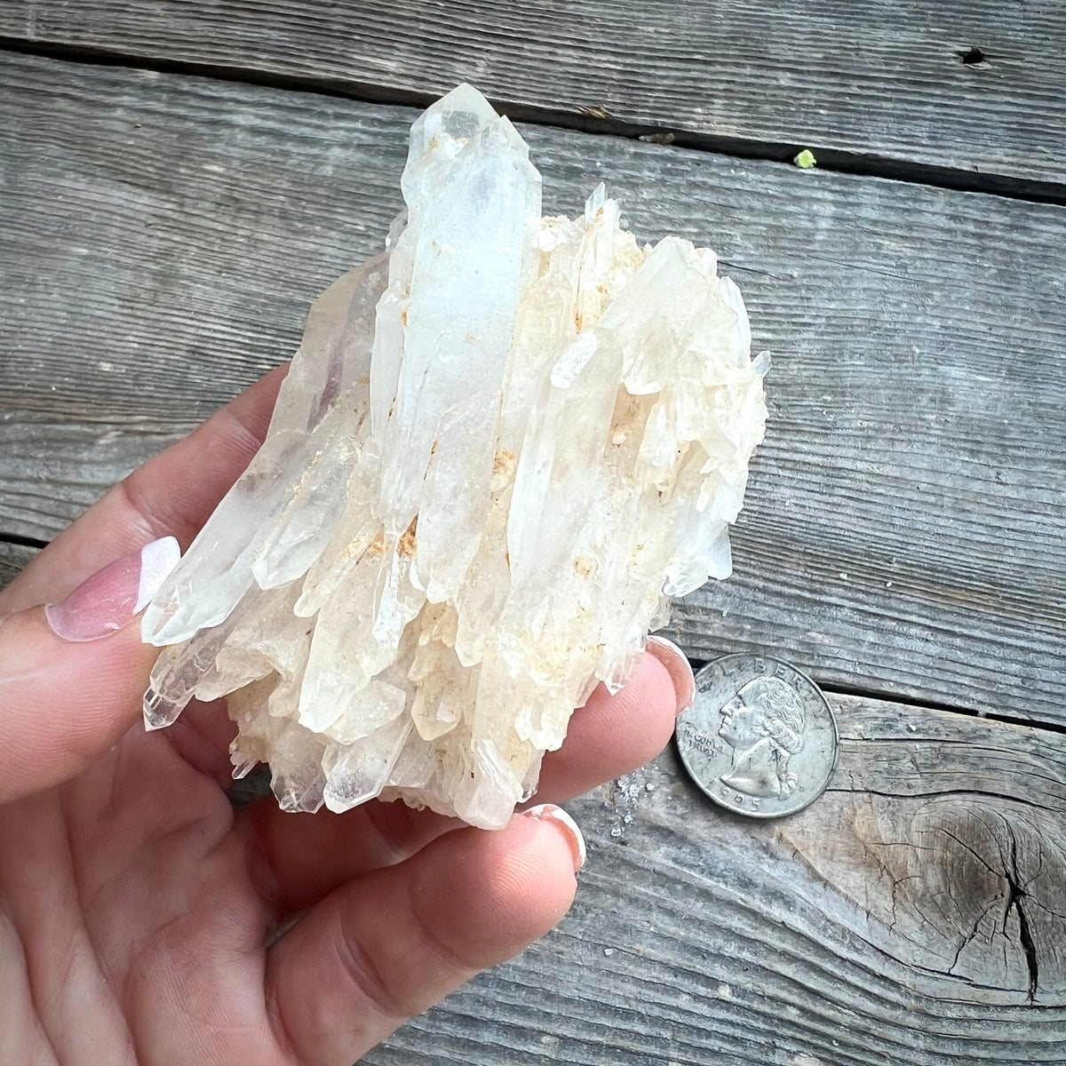 Faden Quartz Cluster - Magick Souls