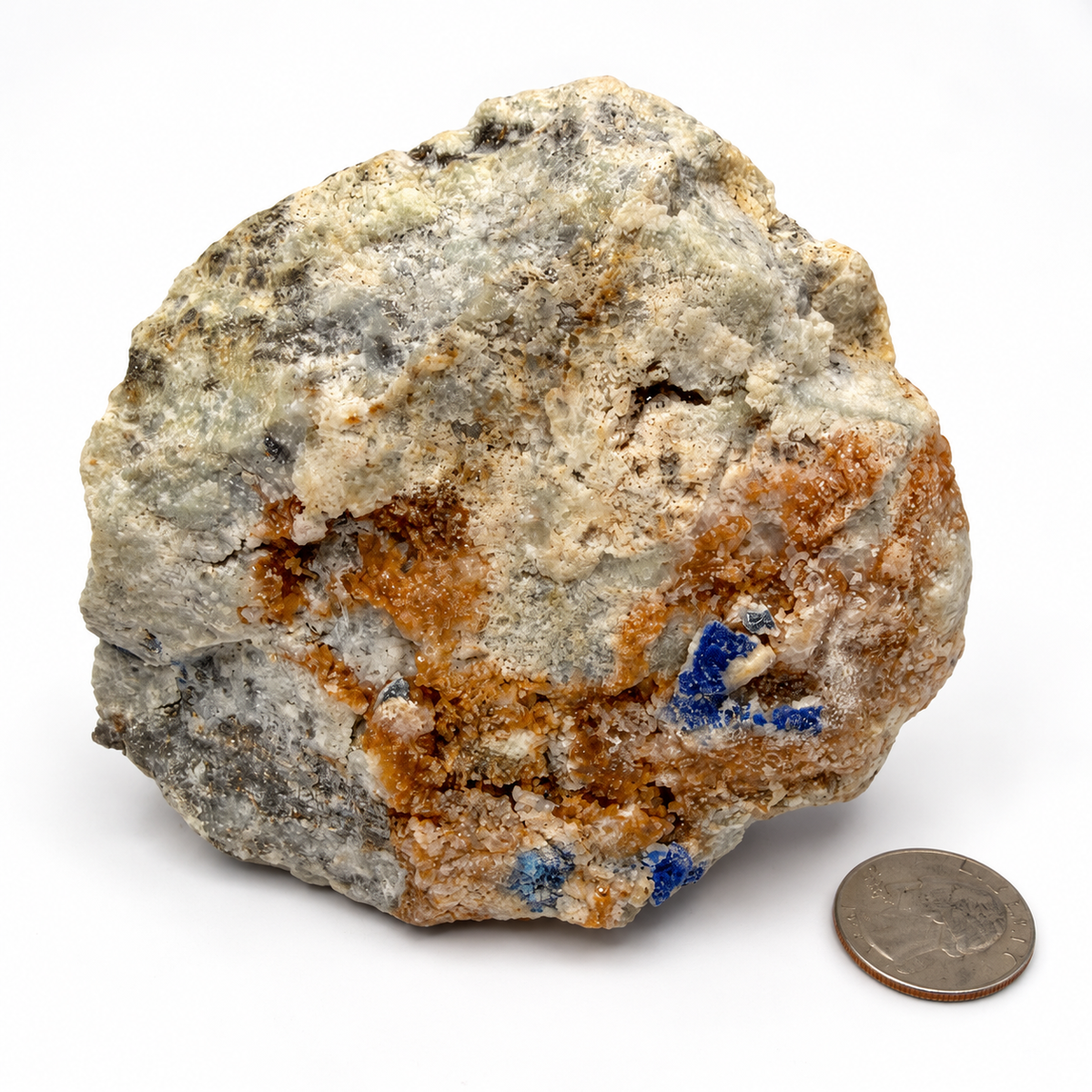 Afghanite Mineral Specimen on matrix – UV Reactive from Afghanistan
